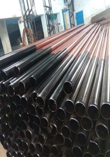Street light pole pipes